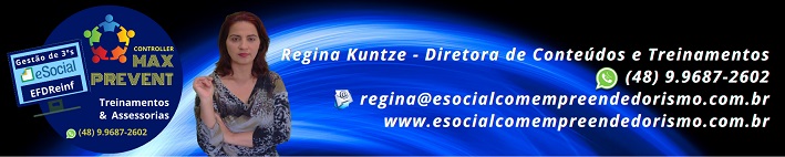 Controller. Max Prevent. Treinamentos. Assessoria. eSocial. EFDReinf. DCTFWeb. Gestão de Terceiros. Gestão de Terceirizadas. Gestão de Prestadores de Serviços. Fiscais de Contratos. Fiscais de Obras. Órgãos Públicos. Prefeituras. Municípios. Câmara de Vereadores. Empresas Públicas. Gestão de Saúde e Segurança do Trabalho no eSocial e na EFDReinf.